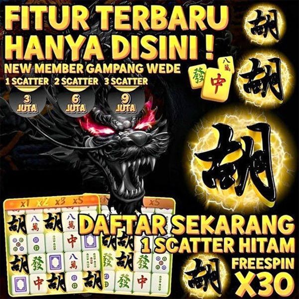 Scatter Hitam : Daftar Situs Slot Online Mahjong Ways 2 & 3 Provider PG Soft Gampang Jackpot